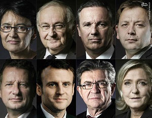 نتایج انتخابات 2017 فرانسه؛ آخرین نظرسنجی‌ها و احتمالات