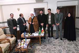دیدار مدیران مرکز افکارسنجی دانشجویان ایران با آیت الله محمدی ری ‏شهری